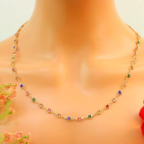"New Beautiful Design Necklace Chain for Women/Girls, Gift, N522 - Picture 8 of 10